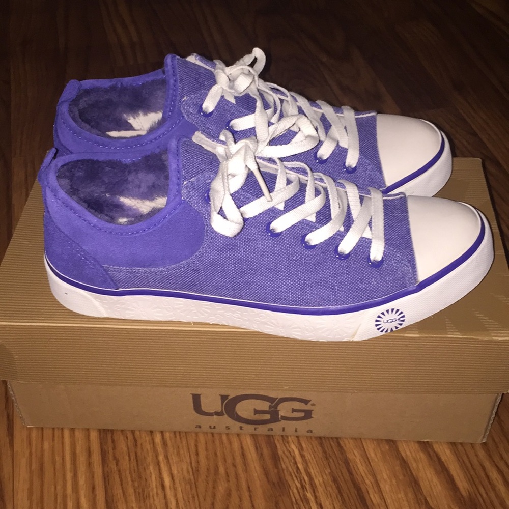 Women’s UGG Australia Blue Fur Lined Sneakers